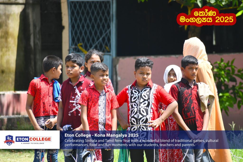 Eton Celebrates the Vibrant Sinhala Tamil New Year